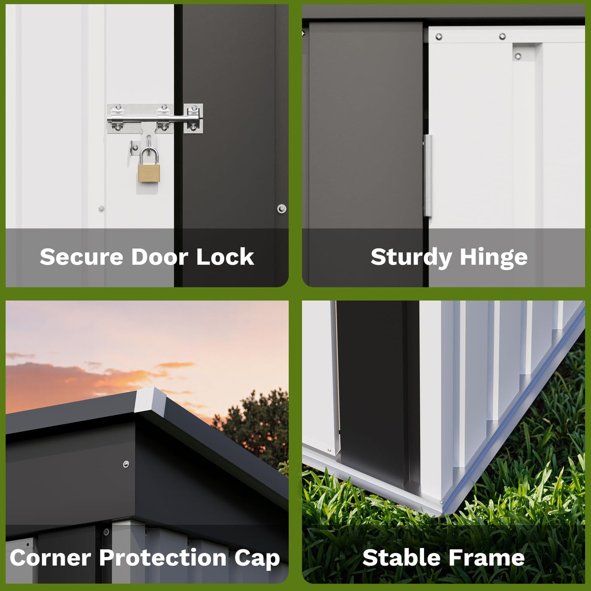 5x3 FT Outdoor Storage Shed T2894