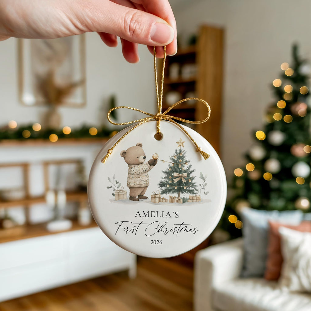 Baby's First Christmas Ornament 2026 W498