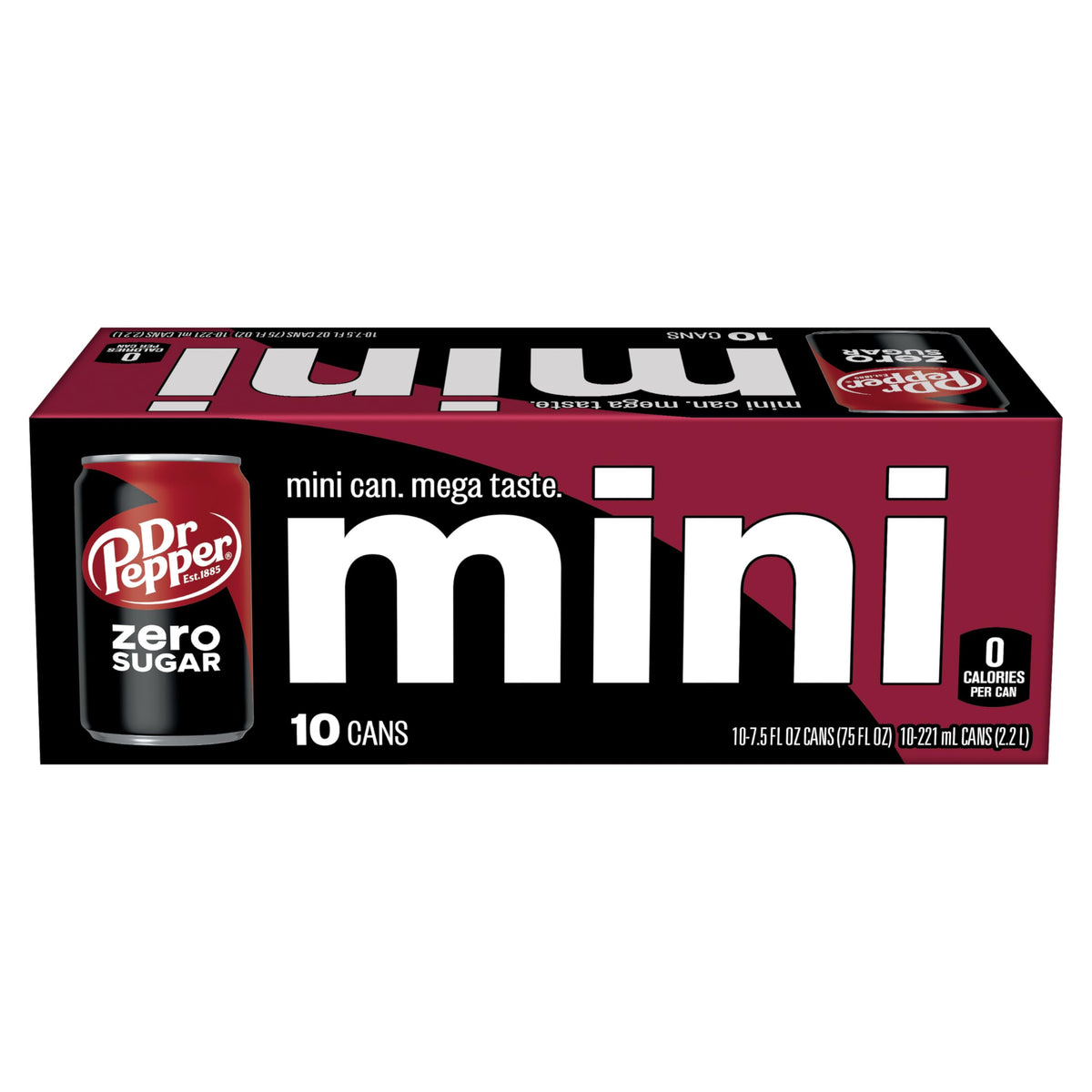 Zero Sugar Soda 7.5 fl oz 10 Pack T4150