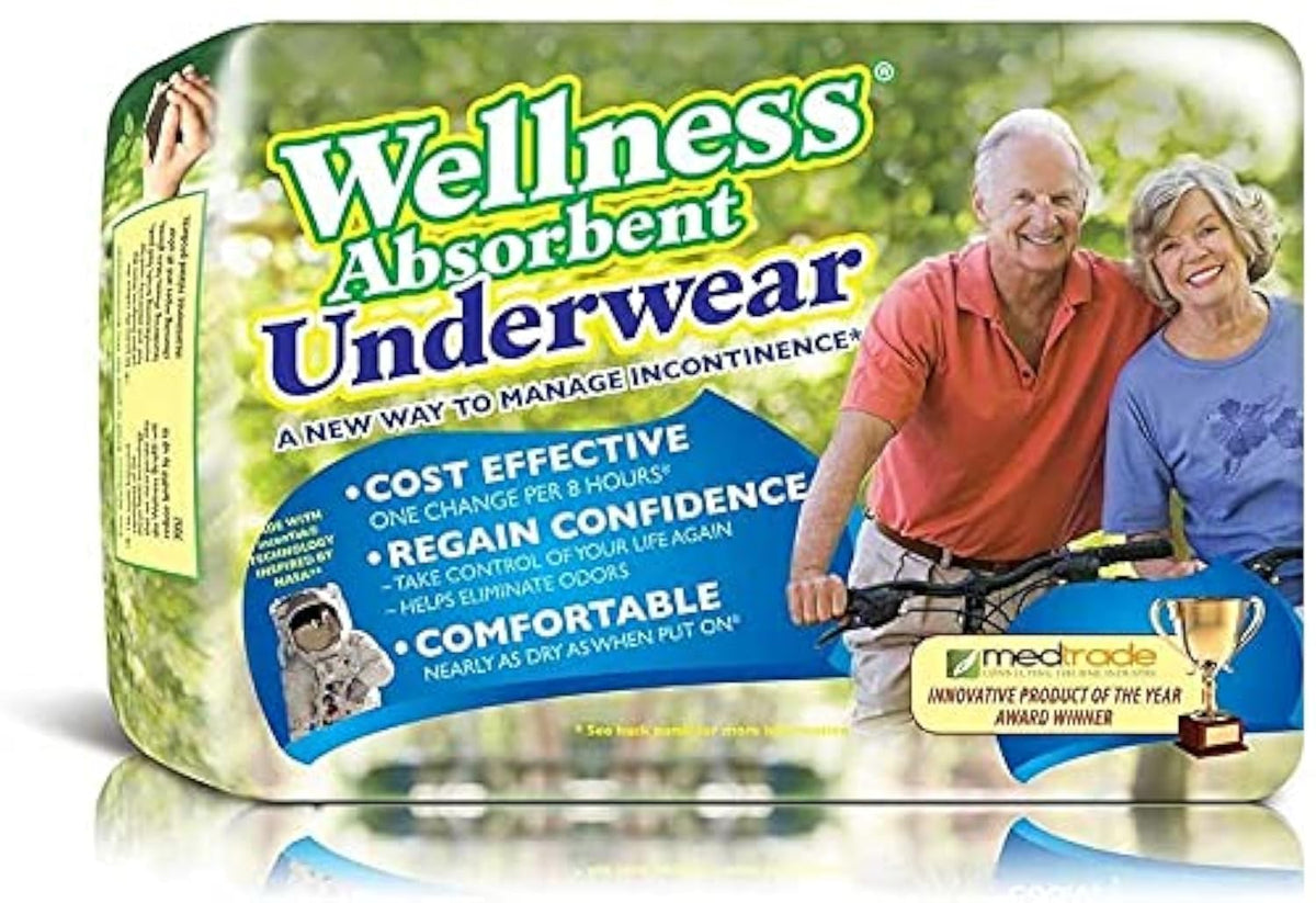 Absorbent Underwear Size X-Large 12 Count A390