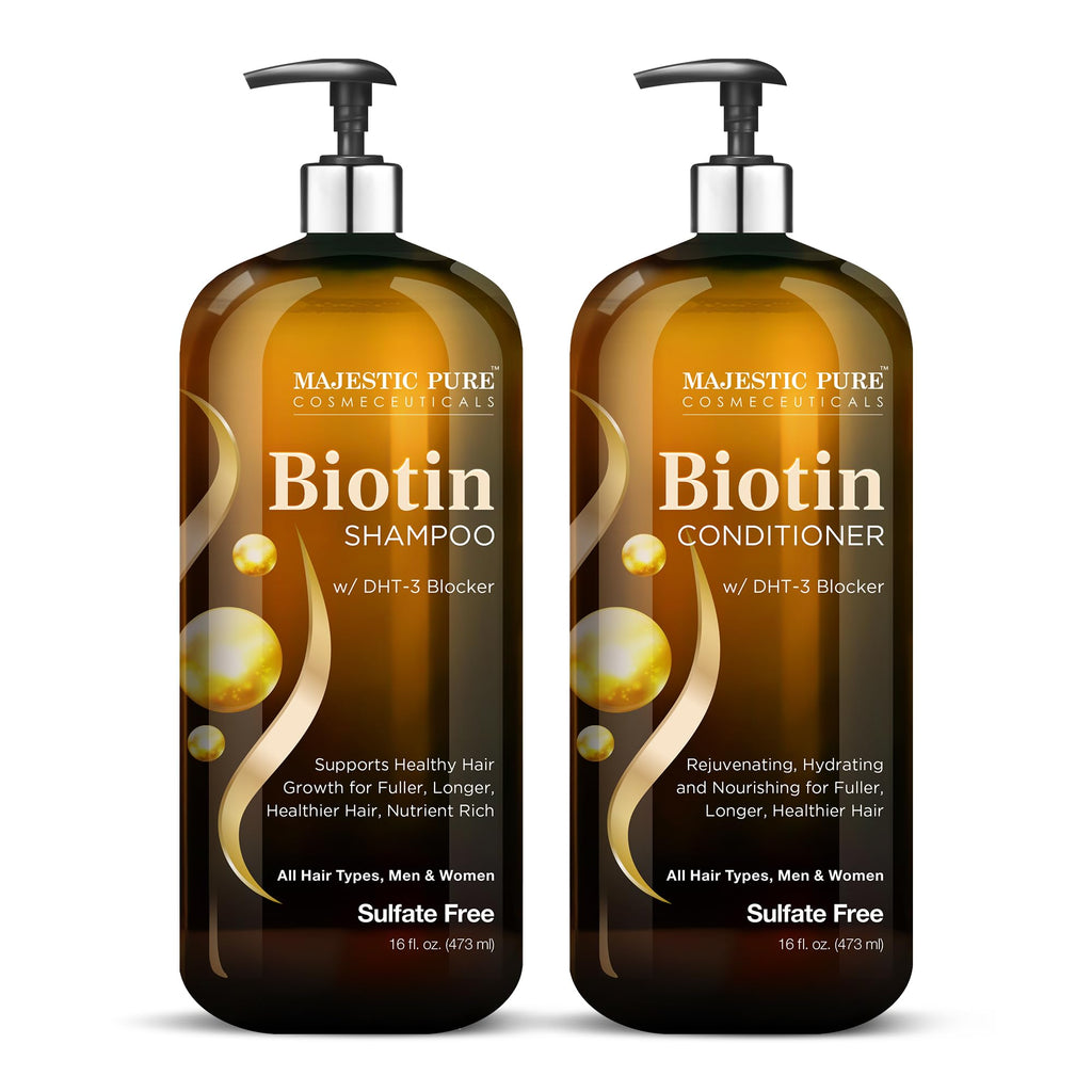 Biotin Shampoo and Conditioner Set 2x16 Fl oz V22191