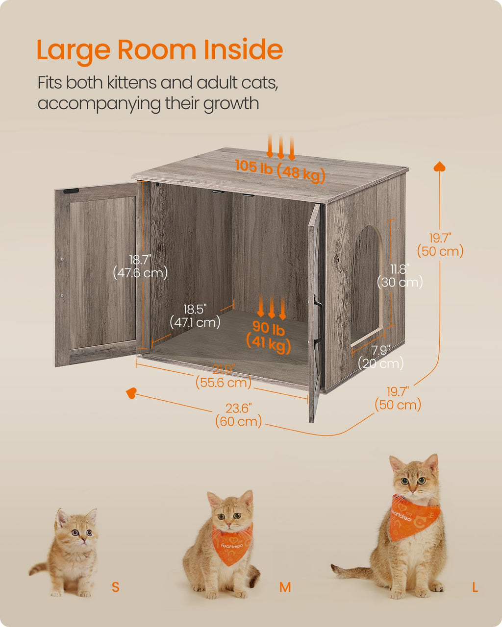 Cat Litter Box Enclosure G32484