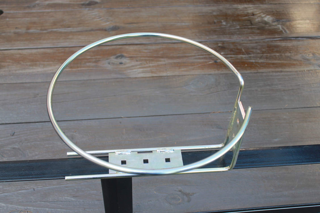 5 Gallon Round Gas Can Holder with Locking Trailer Rack Mount Bracket Kit S86180