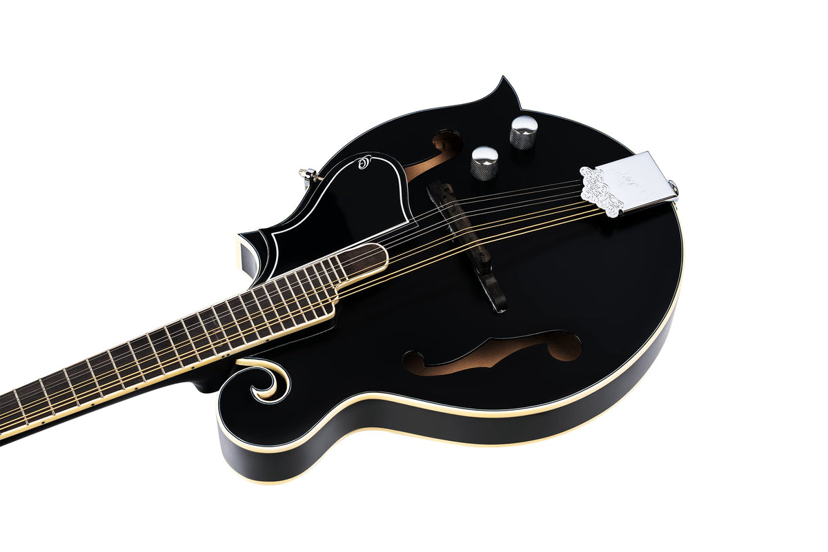 Satin Black Acoustic-Electric Mandolin O748