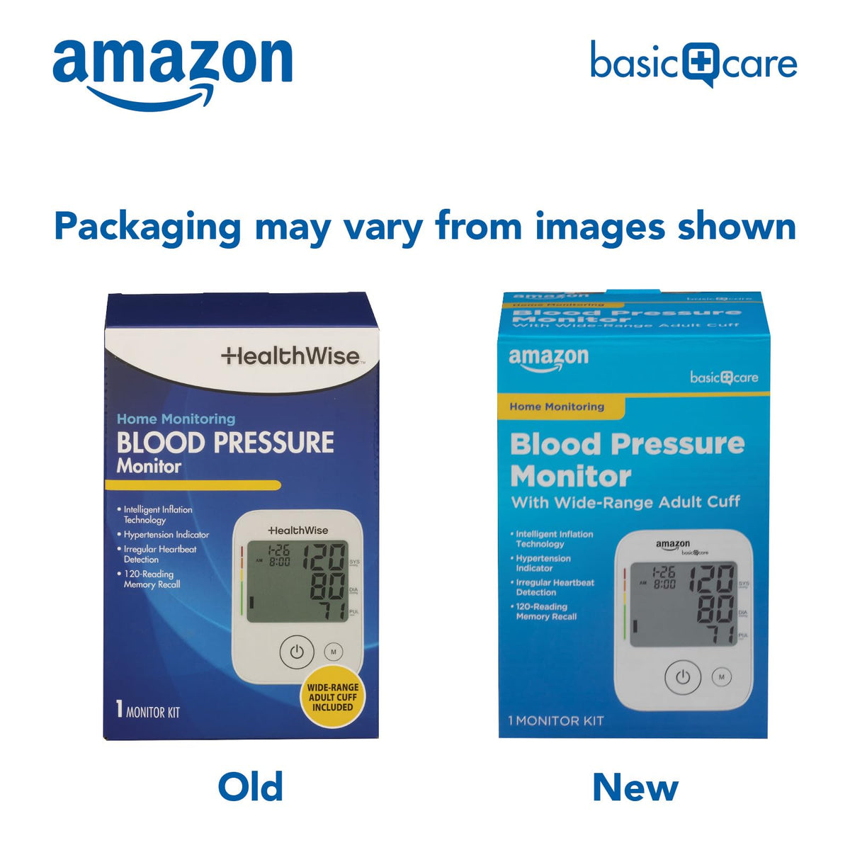 Blood Pressure Monitor with Wide Range Arm Cuff Z59453