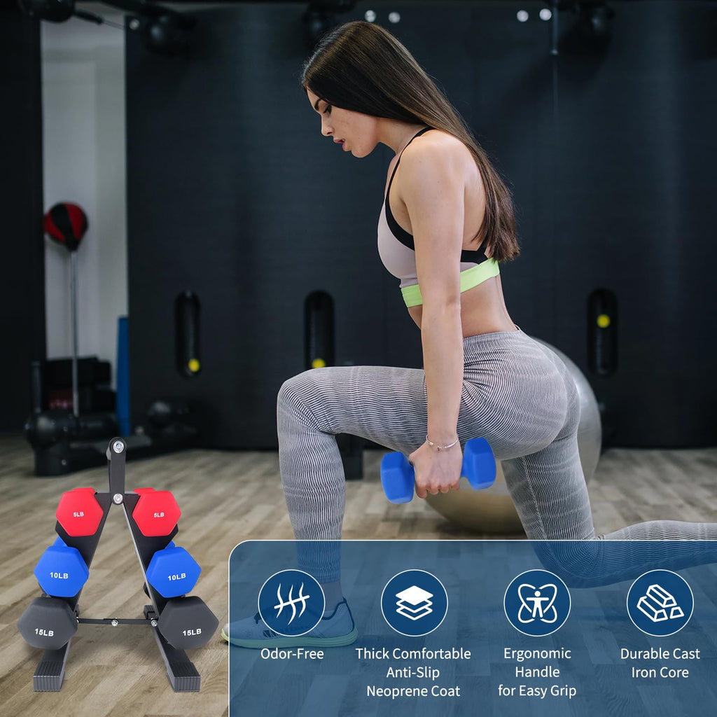 Neoprene Dumbbell Set T502069