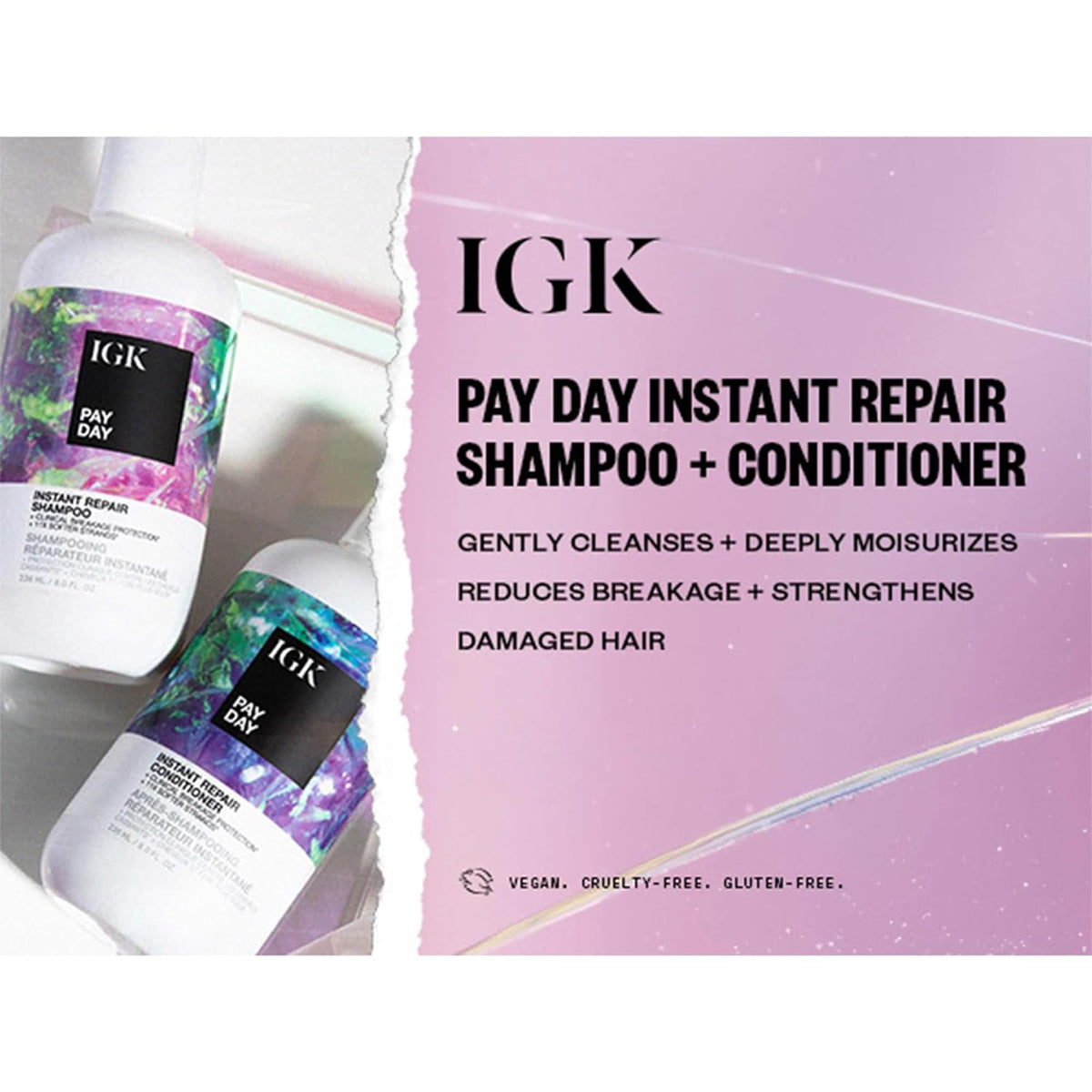 Shampoo & Conditioner Set, 8 oz, Pack of 2 X8182