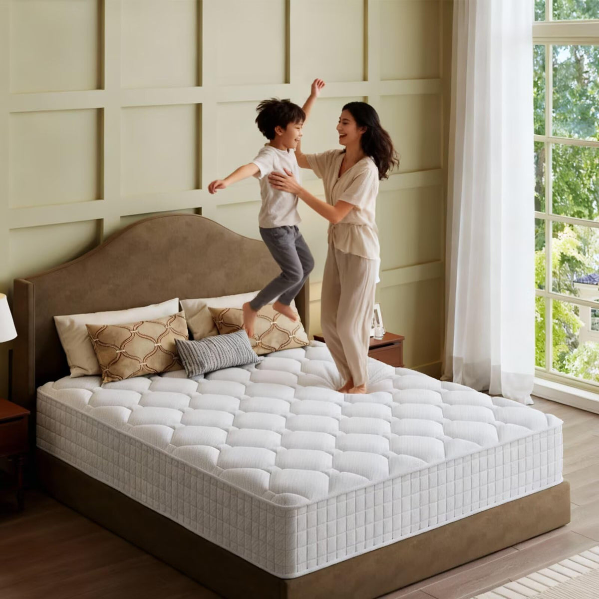 14 Inch Full Size Hybrid Memory Foam Mattress Z220