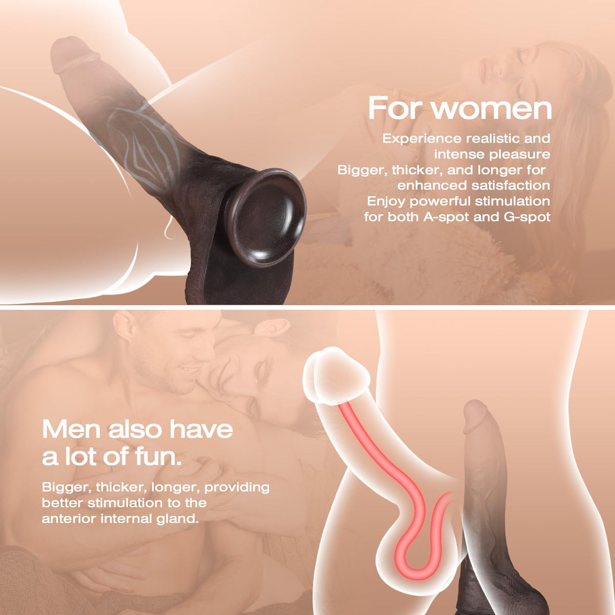 11.5 Inch Black Silicone Dildo G313907