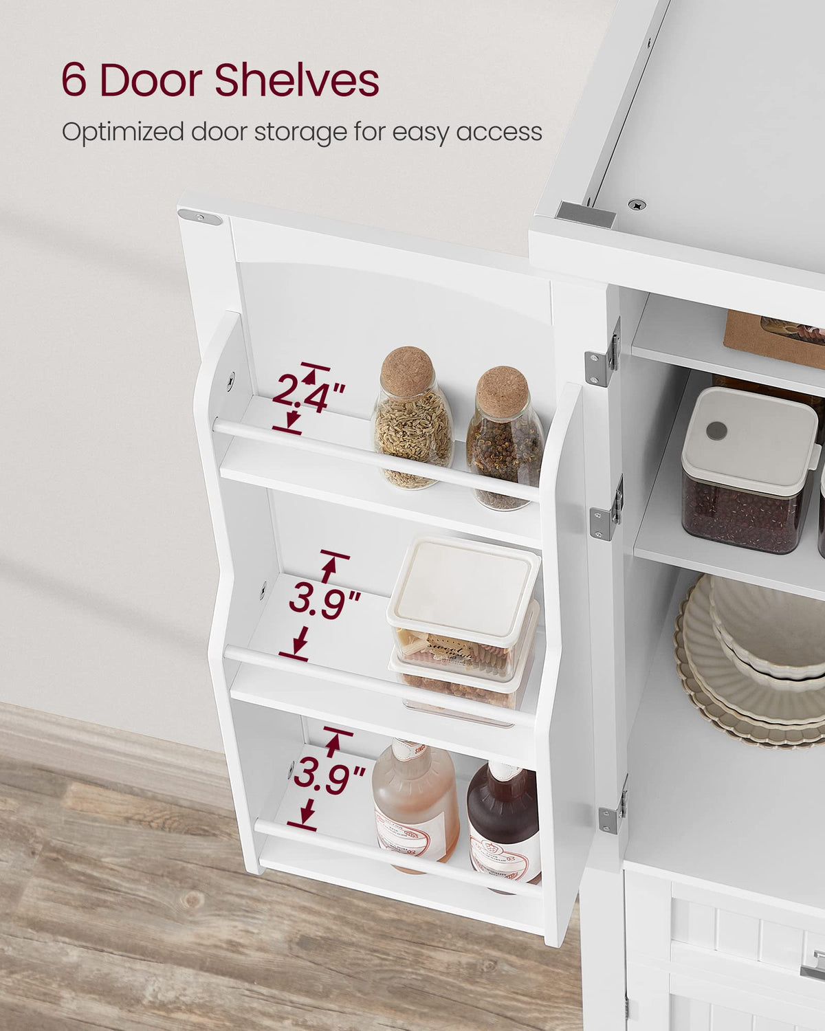 Freestanding Tall Cabinet with Drawer R913