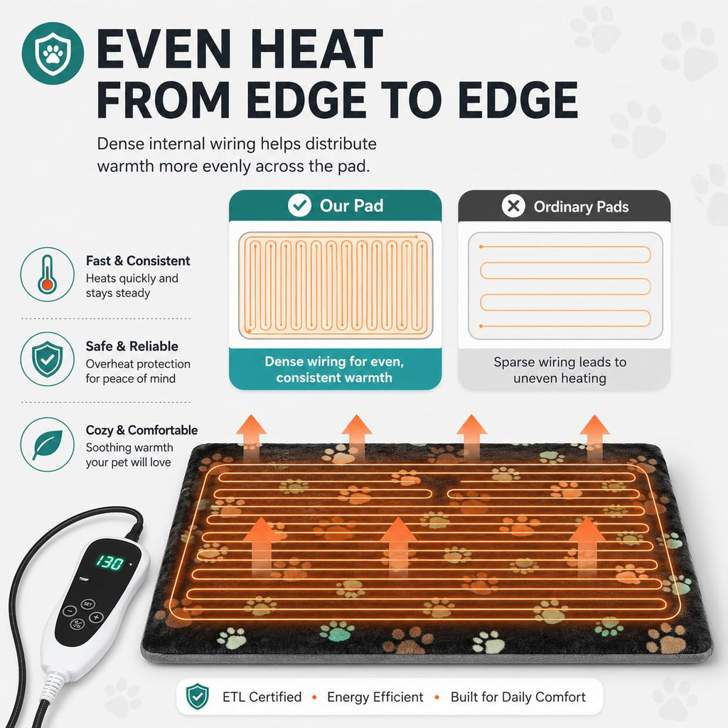 Large Dog Heating Pad 36x24 in N650062