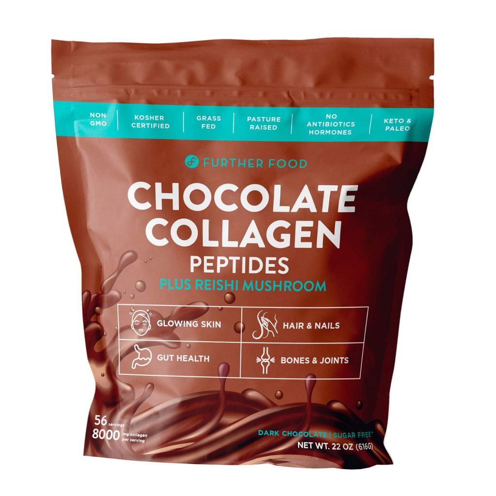 Dark Chocolate Collagen Peptides Powder 56 Servings C459