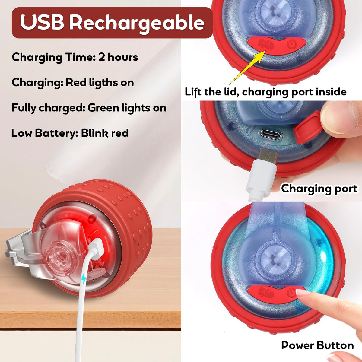 Interactive Rolling Dog Toys with Rope O725
