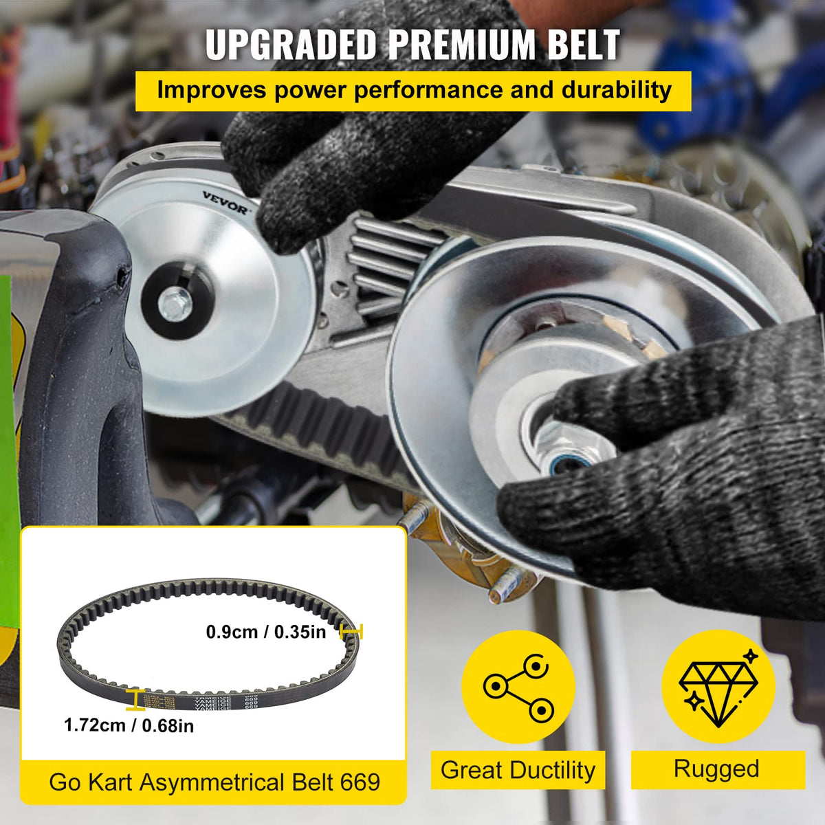 Go Kart Clutch 212CC 30 Series Mini Bike 10T #40 41 Chain and 12T #35 Replacement Set Q204