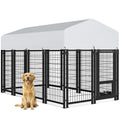 8x4x5FT Outdoor Dog Kennel W818