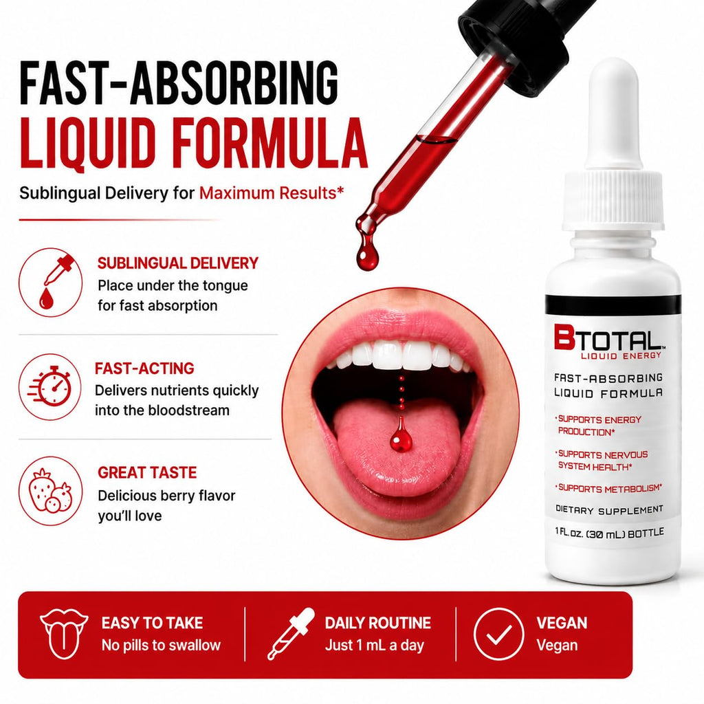 Berry 2 fl oz Sublingual Vitamin B Complex Liquid Drops Z58439