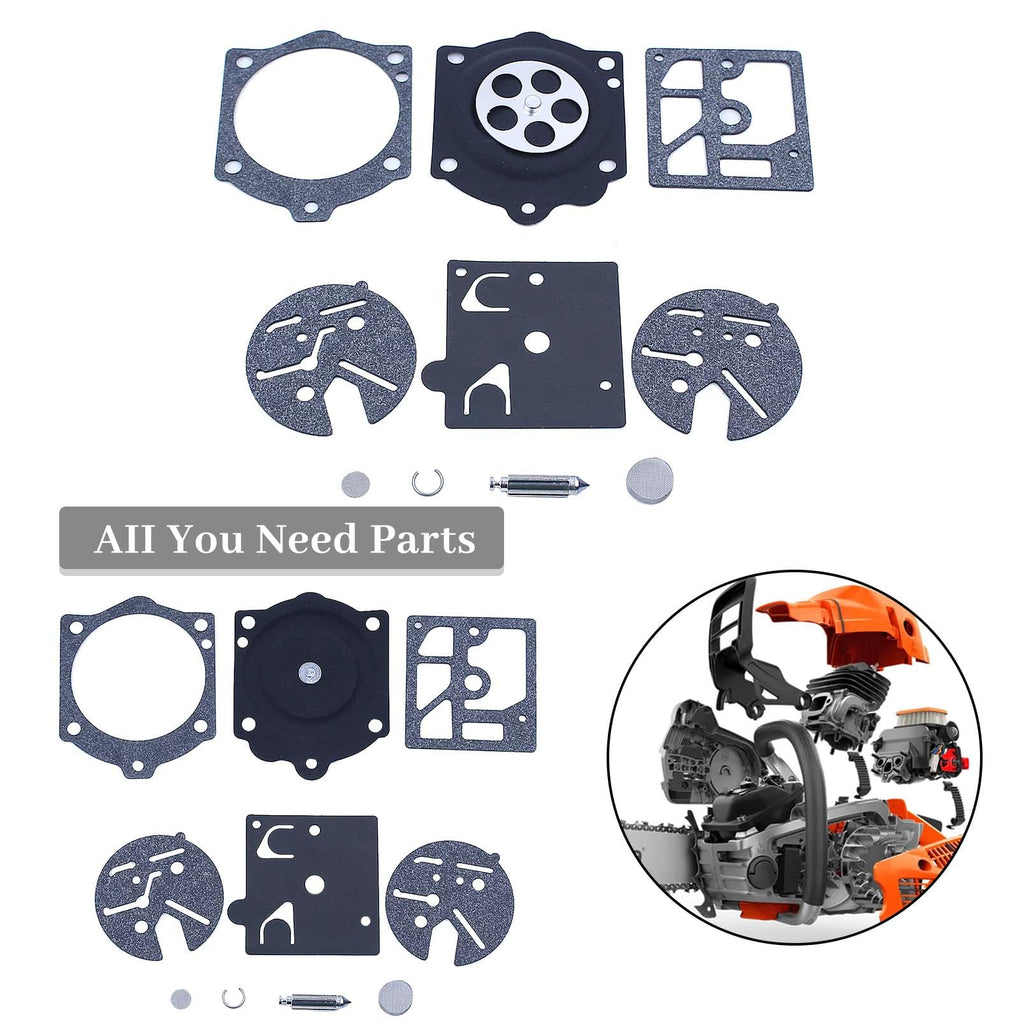 Chainsaw Carburetor Repair Rebuild Kit L424