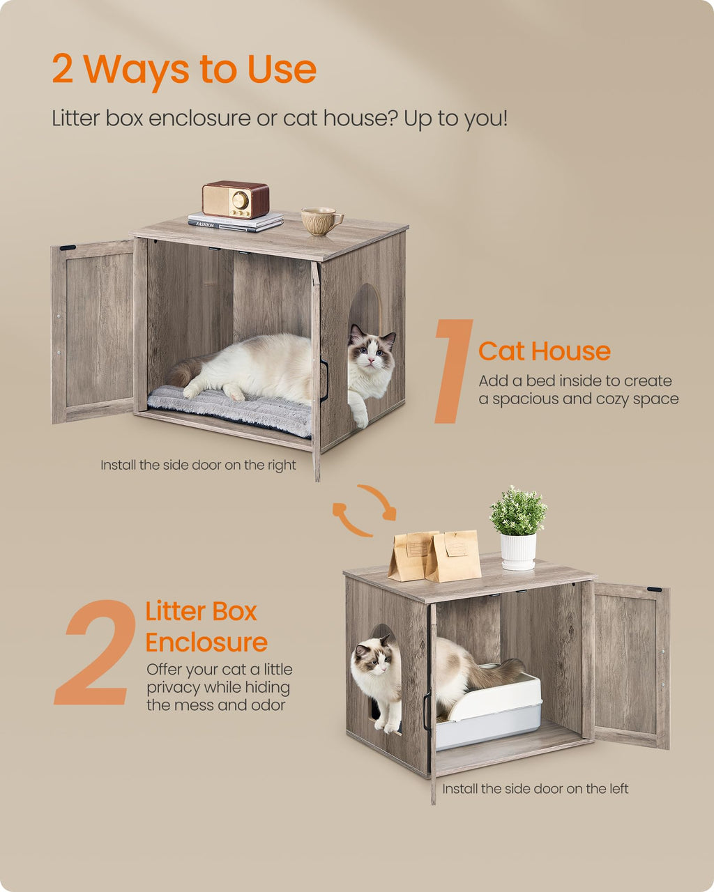 Cat Litter Box Enclosure G32484