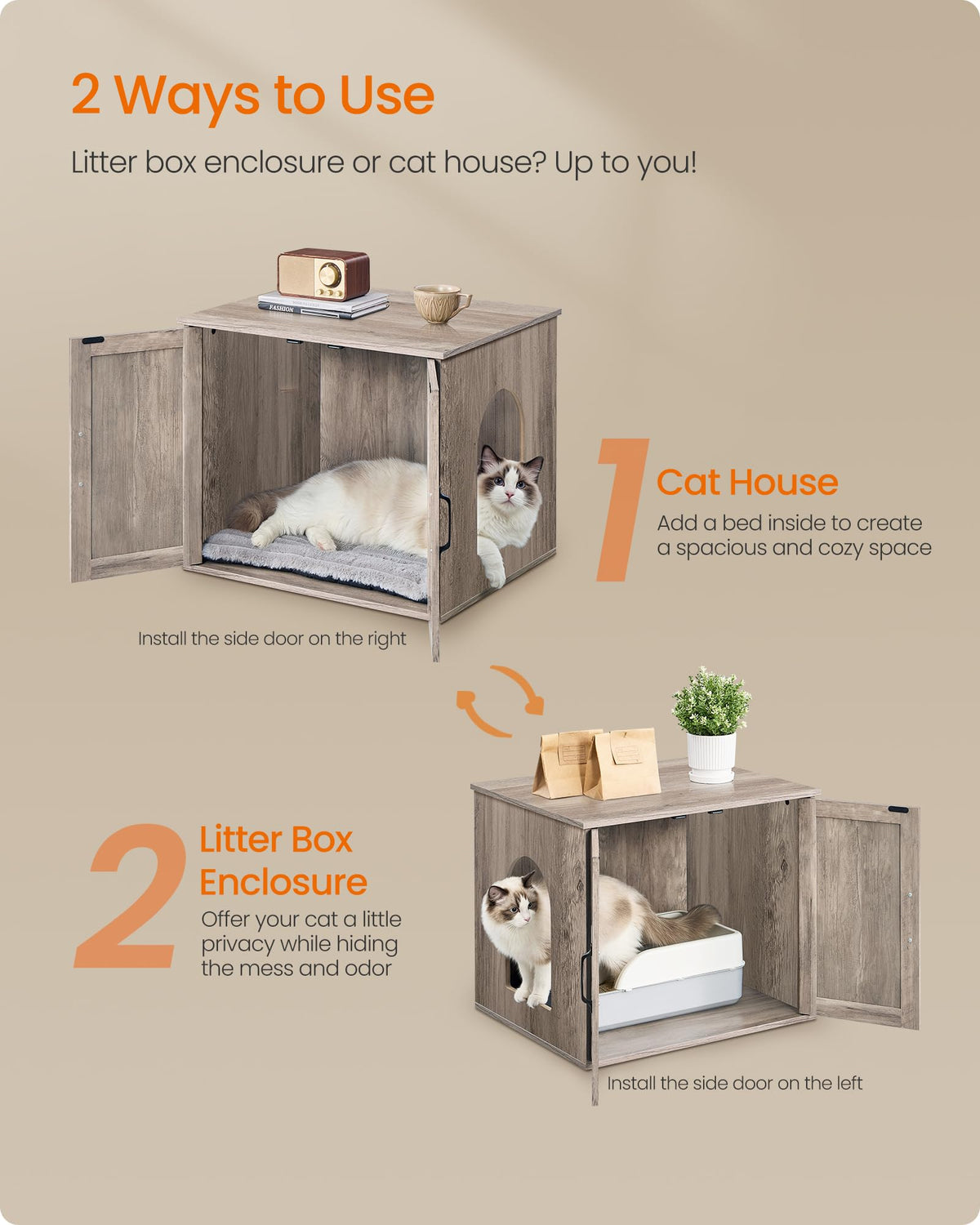Cat Litter Box Enclosure G32484