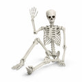 Life Size Poseable Skeleton with Movable Joints U309888