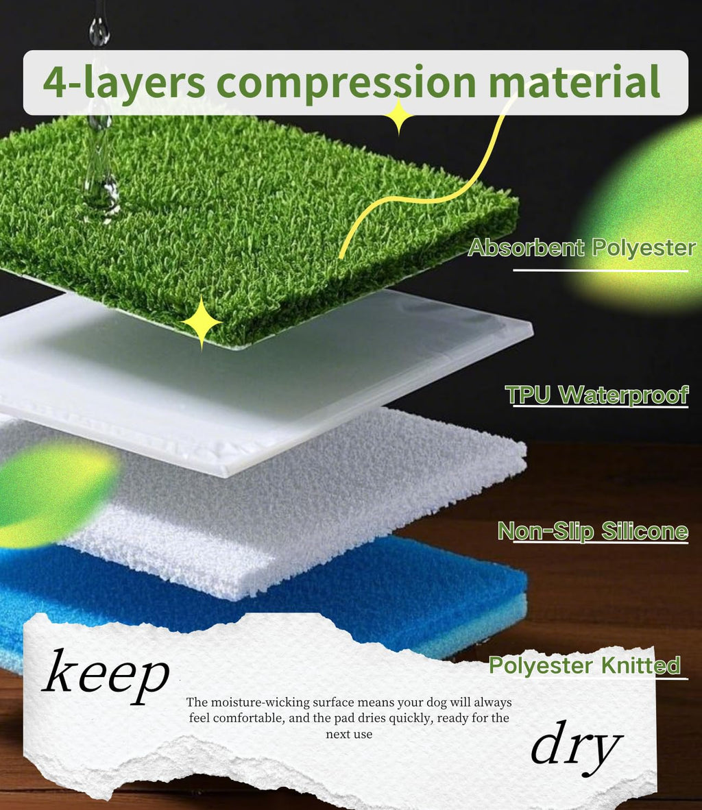 Reusable Washable Grass Pad for Dogs Y4466