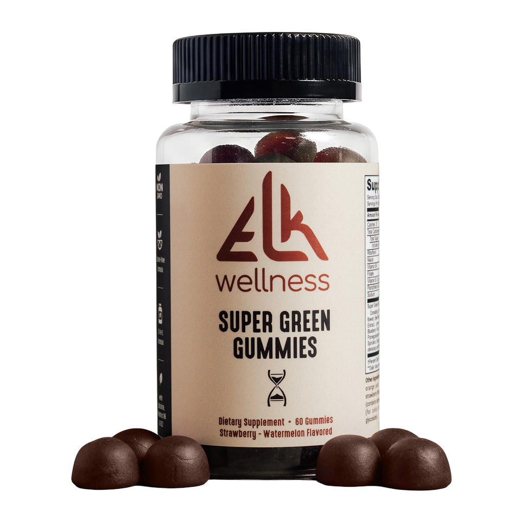 Multivitamin Super Greens Gummies 60 Count X6358