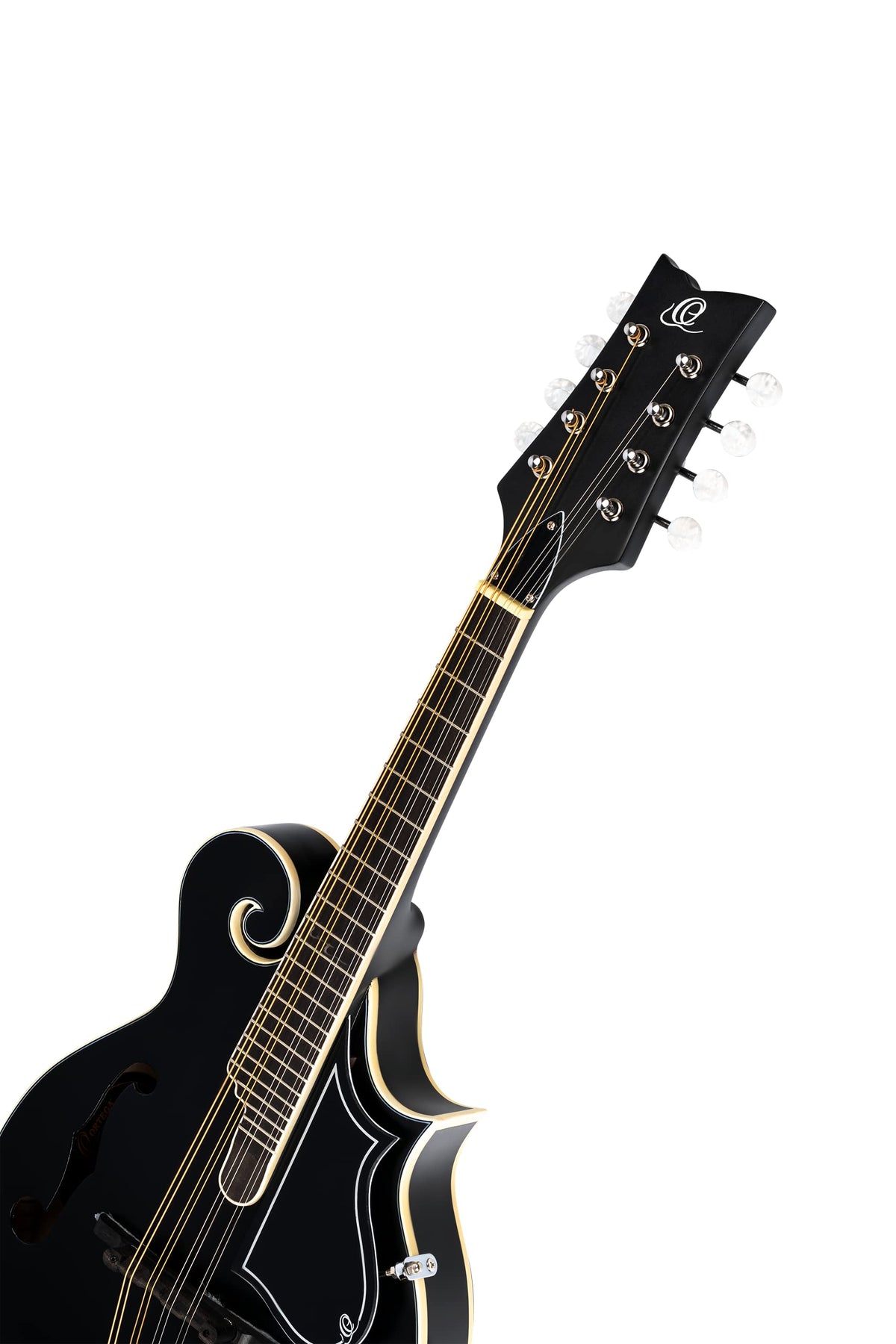 Satin Black Acoustic-Electric Mandolin O748