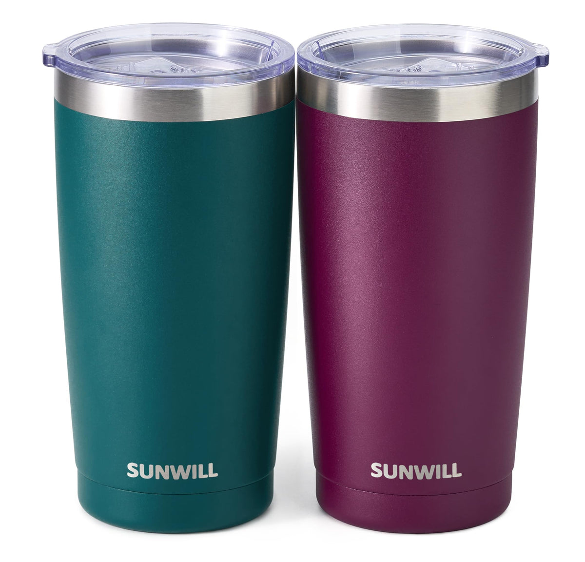 20 oz Insulated Stainless Steel Tumbler Set of 2 R28862