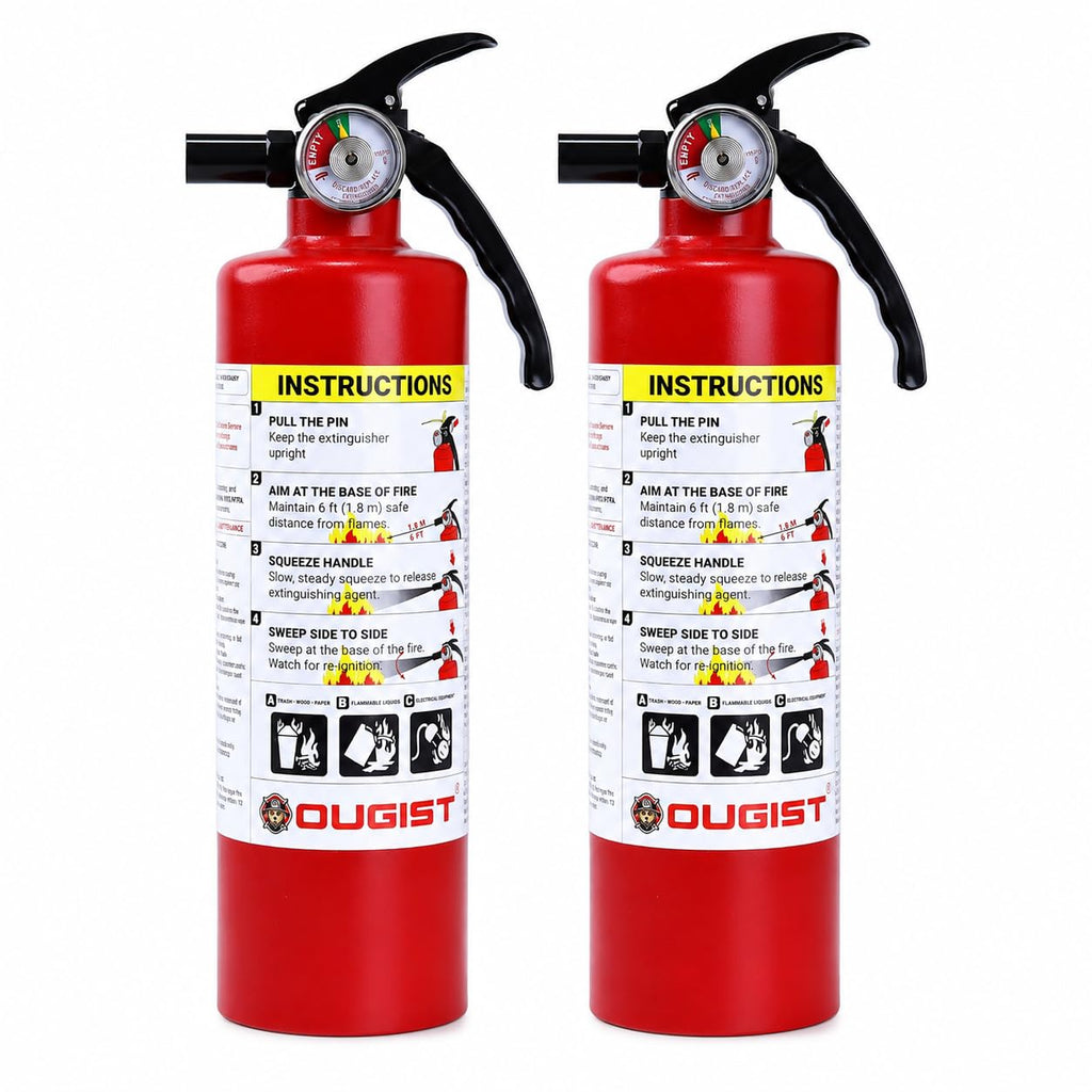 2.5 lb Dry Chemical ABC Fire Extinguisher, 2 Pack Z66081
