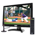 14” Portable LCD TV Monitor 1080P Rechargeable Battery Operated with Remote Control D267420