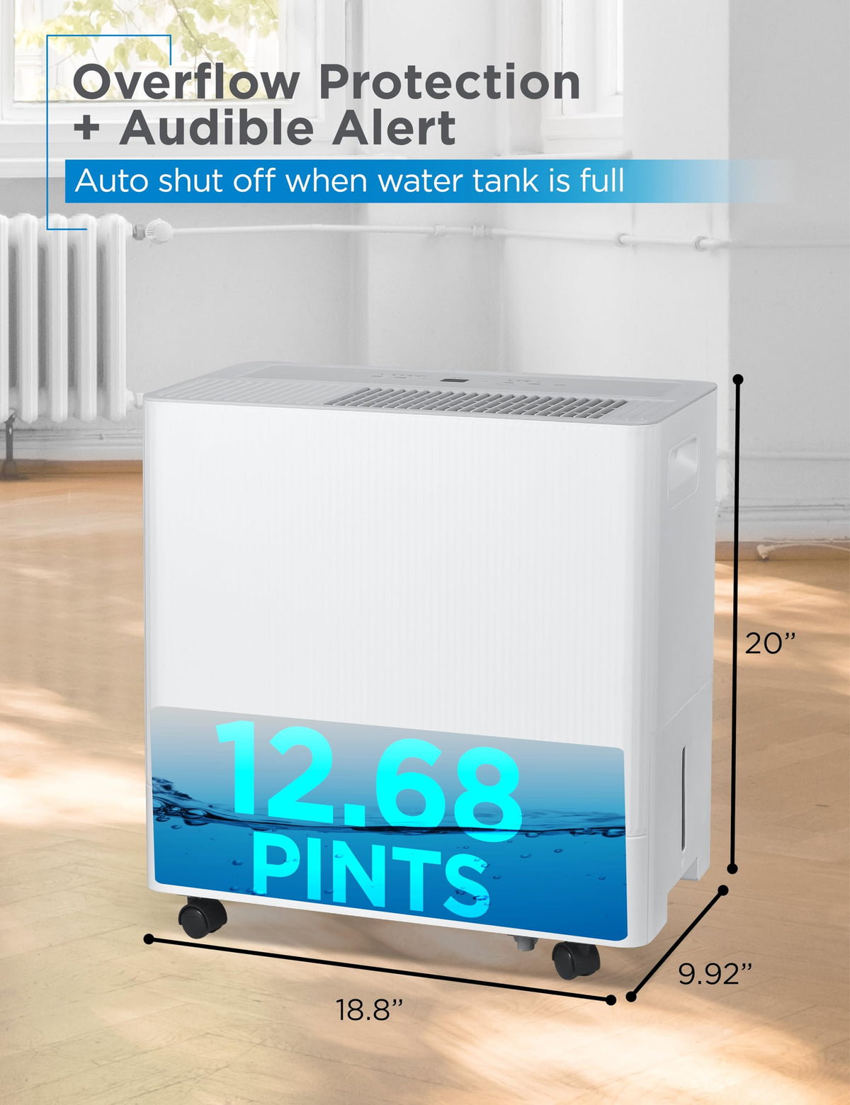 50-Pint Portable Dehumidifier S6161