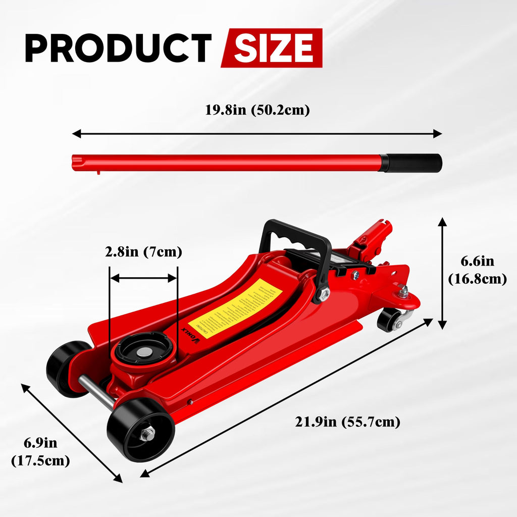 2.5 Ton Low-Profile Hydraulic Floor Jack H5863
