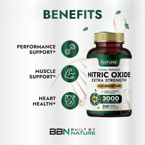 240 Capsules Nitric Oxide Supplement T24147