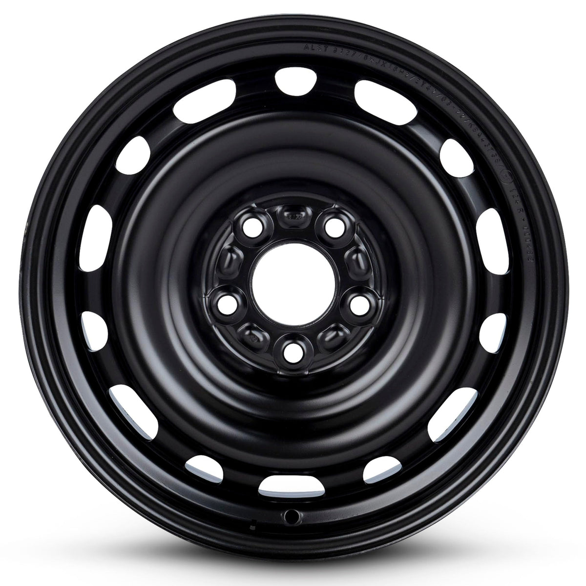 16 Inch Black Steel Rim R226