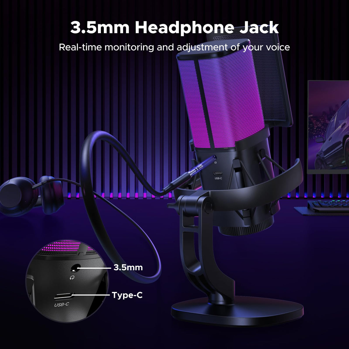 USB Condenser Microphone K7609