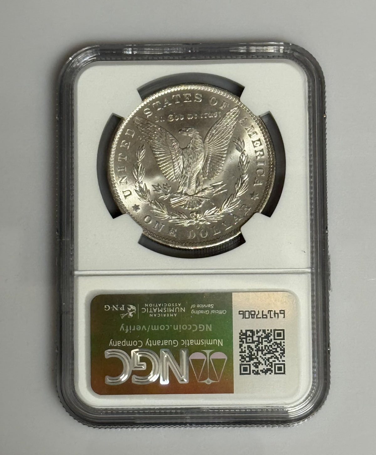 Morgan Silver Dollar Graded Coin S6686
