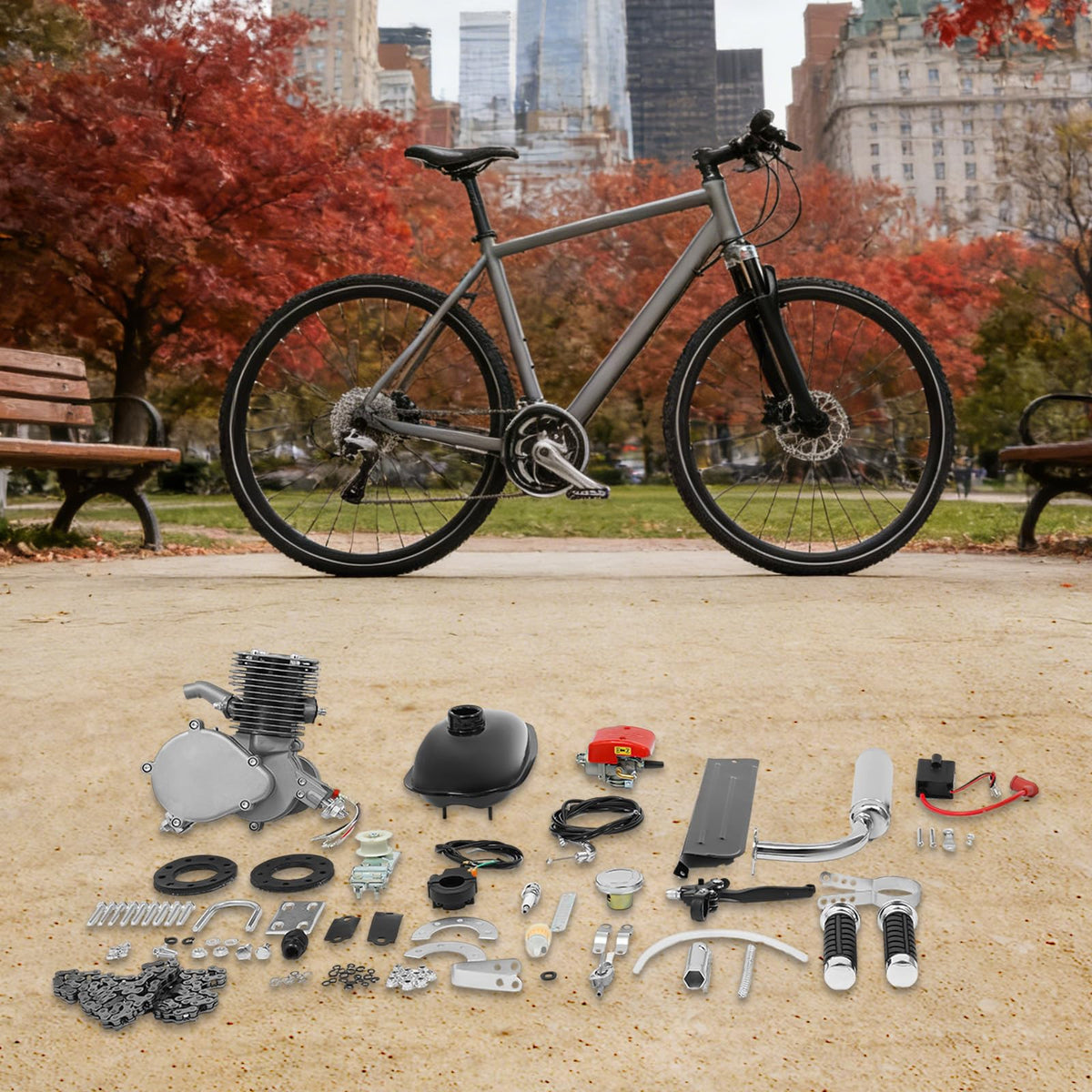100cc 2 Stroke Bicycle Engine Kit X939