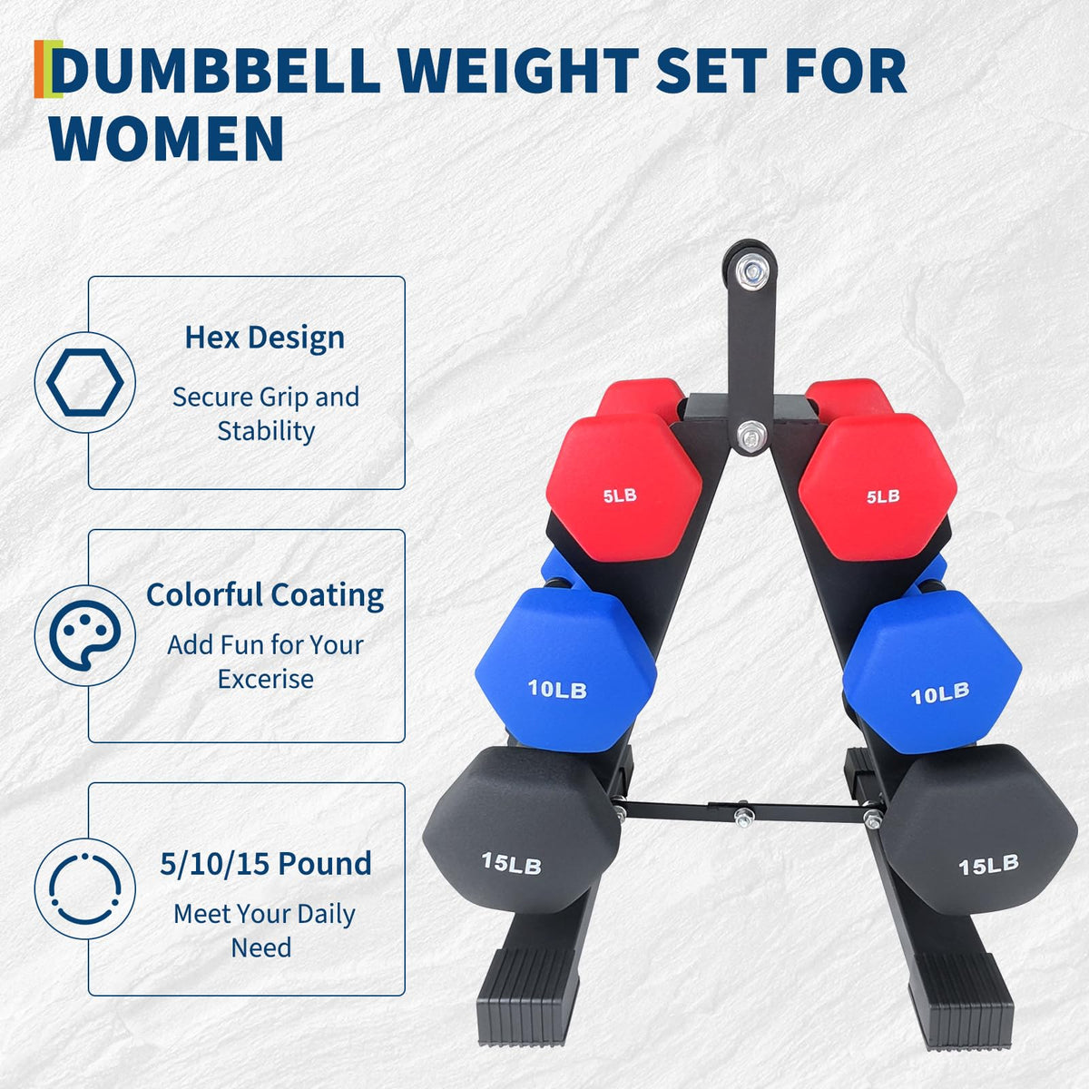 Neoprene Dumbbell Set T502069