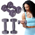 Vinyl Coated Dumbbells Set of 2 L53179