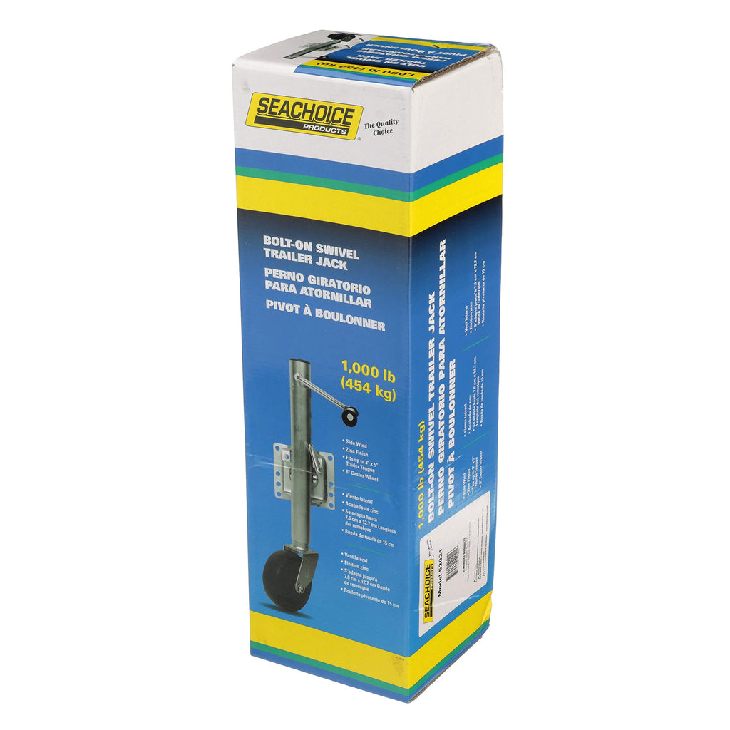 Fold Up Trailer Jack, 22-7/8 In., 1,000 Lbs I129