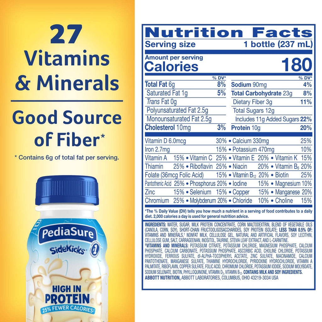 Vanilla Nutrition Shake 8 fl oz Pack of 24 W360790