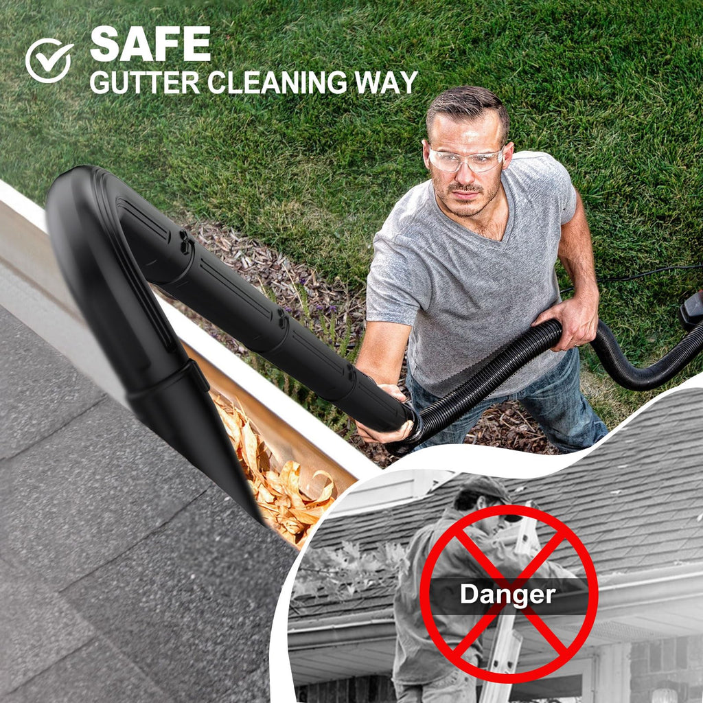 2-1/2 in. Gutter Cleaning Attachment Kit for Wet Dry Vac Z771