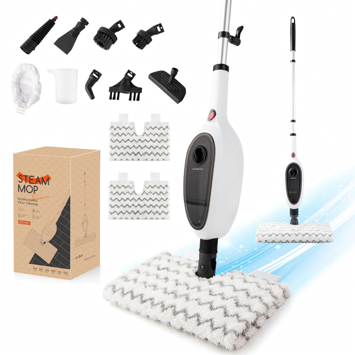 10-in-1 Steam Mop Q9244