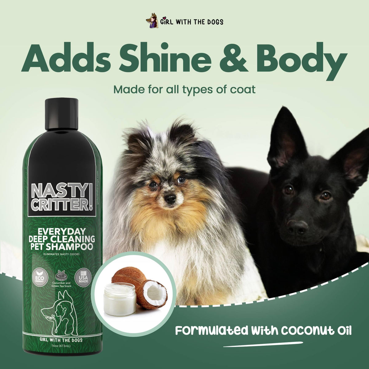 Deep Cleaning Dog & Cat Shampoo V198