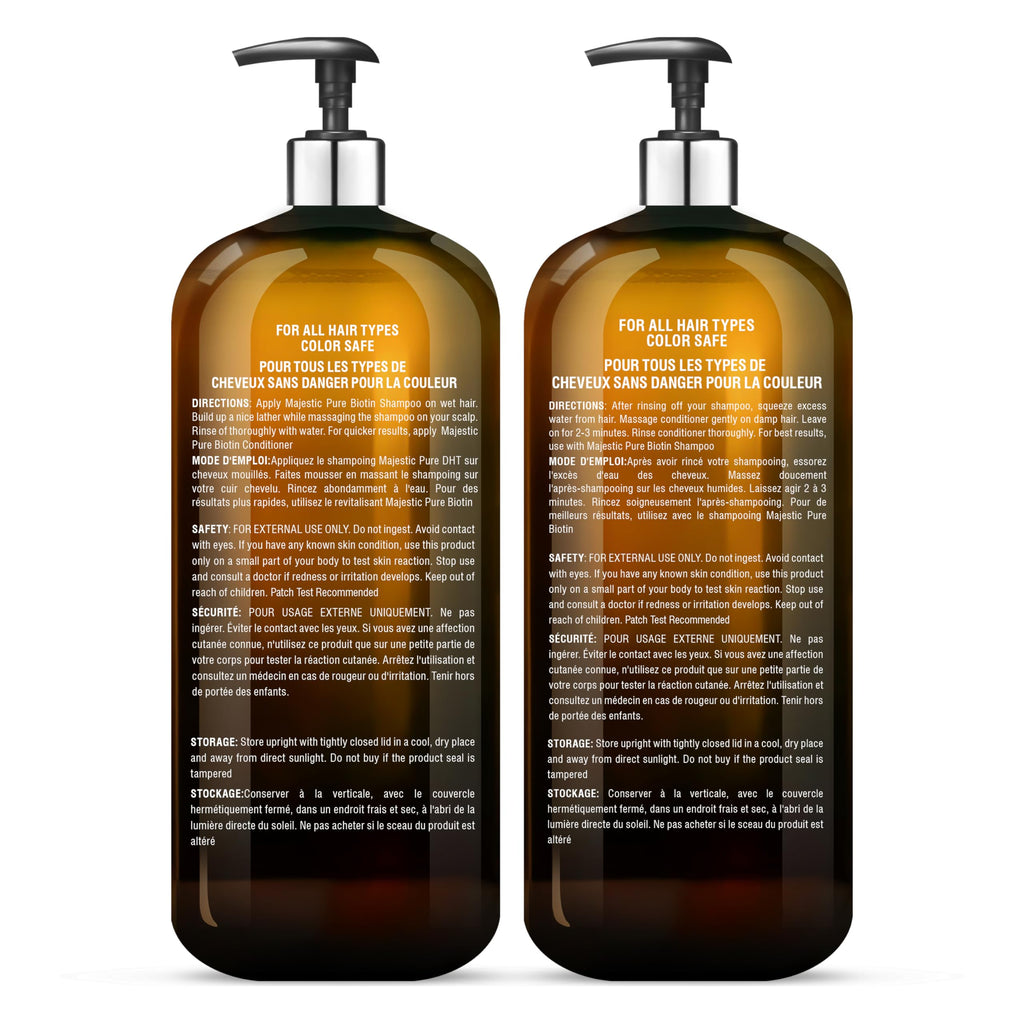 Biotin Shampoo and Conditioner Set 2x16 Fl oz V22191