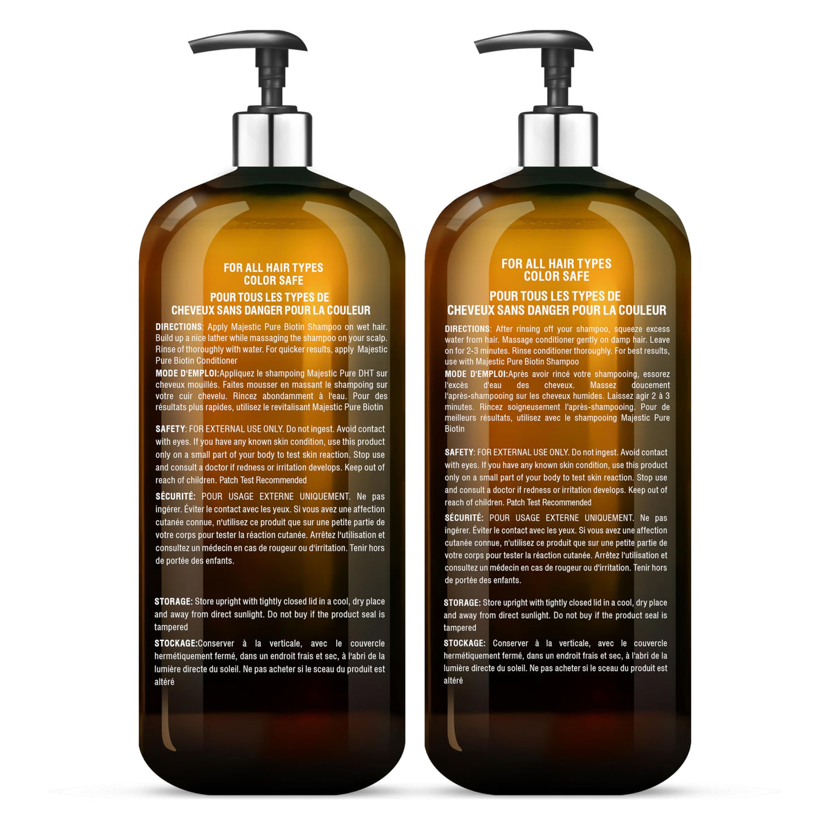 Biotin Shampoo and Conditioner Set 2x16 Fl oz V22191