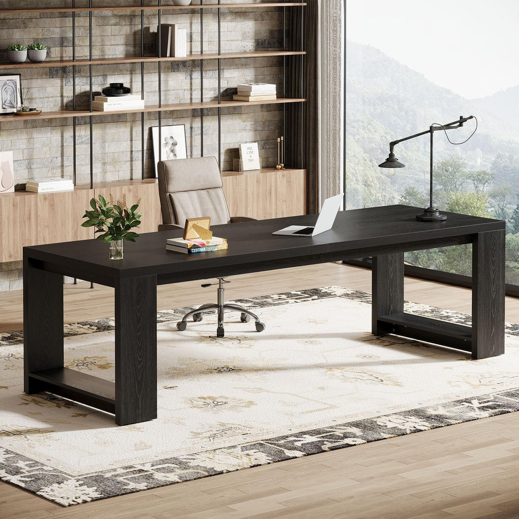 86.6-Inch Two Person Desk B58365