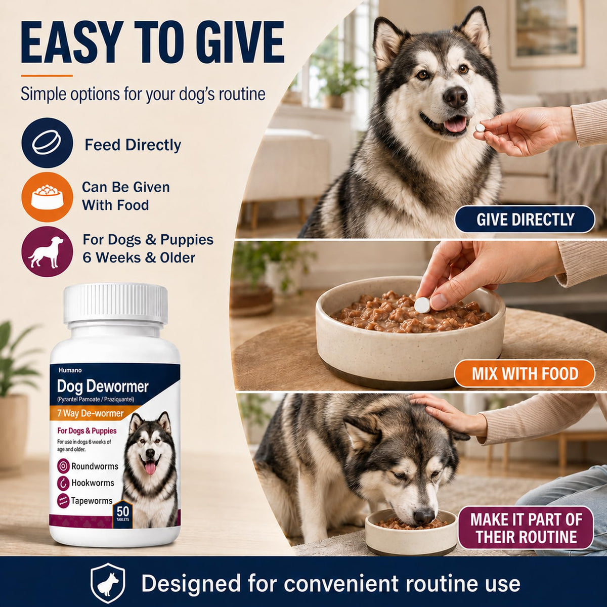 7 Way Dewormer for Dogs H6526
