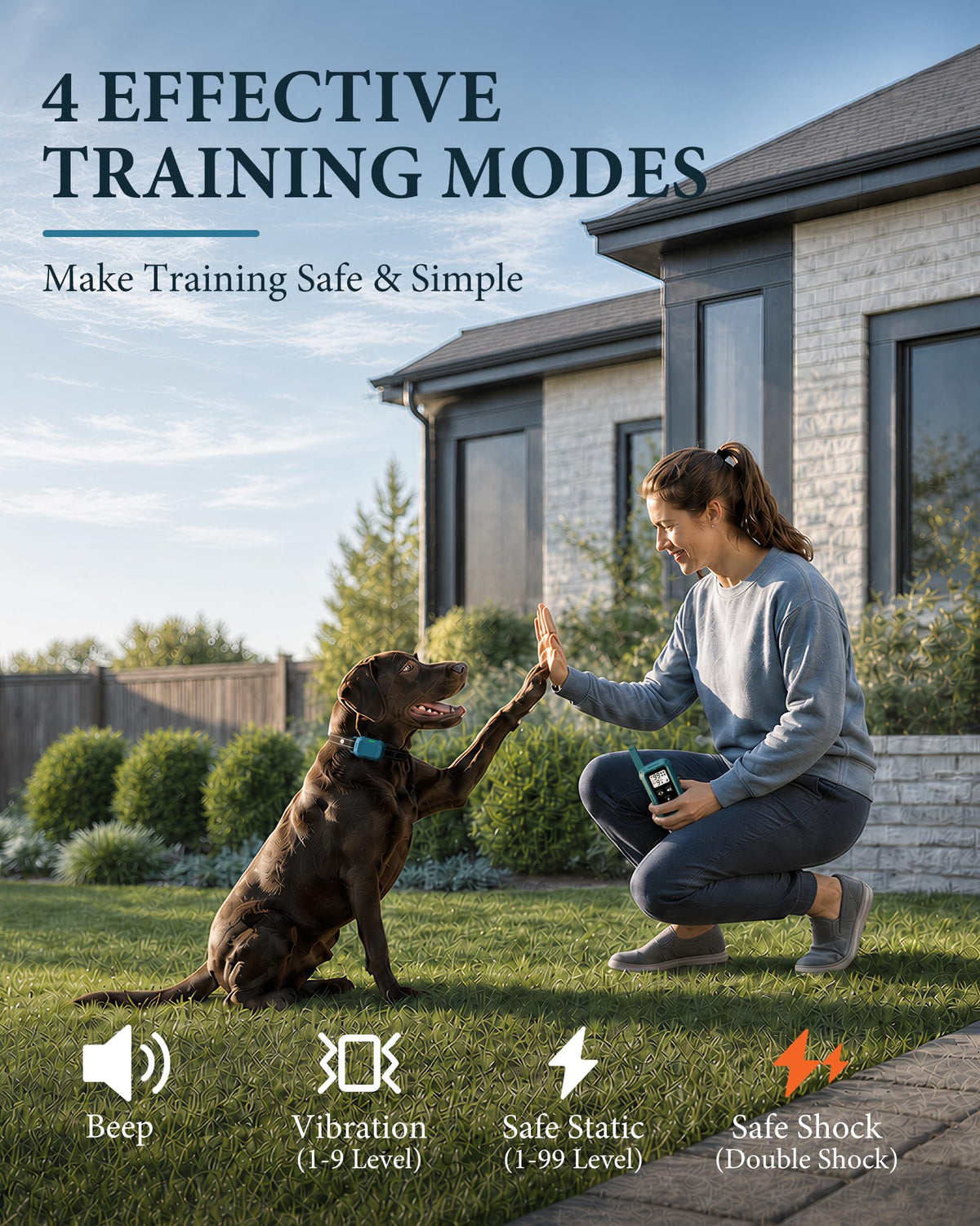 Dog Training Collar with Remote L526170