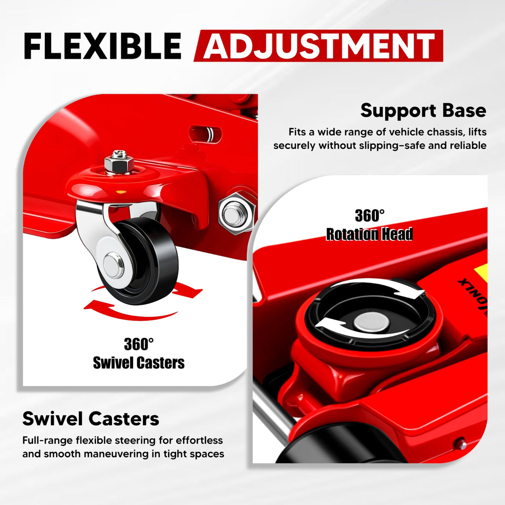 2.5 Ton Low-Profile Hydraulic Floor Jack H5863